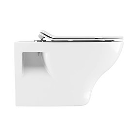 Crosswater Kai Wall Hung Pan + Soft Close Thin Seat Large Image