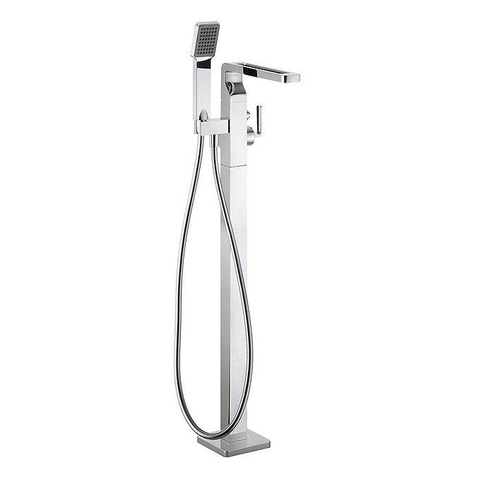 Crosswater KH Zero 1 Floor Mounted Freestanding Bath Shower Mixer - KH01_415FC Large Image