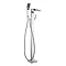 Crosswater KH Zero 1 Floor Mounted Freestanding Bath Shower Mixer - KH01_415FC Large Image