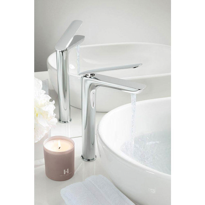 Crosswater KH Zero 2 Tall Monobloc Basin Mixer - KH02_112DNC Profile Large Image