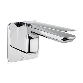 Crosswater KH Zero 2 Wall Mounted Monobloc Basin Mixer - KH02_120WNC Large Image