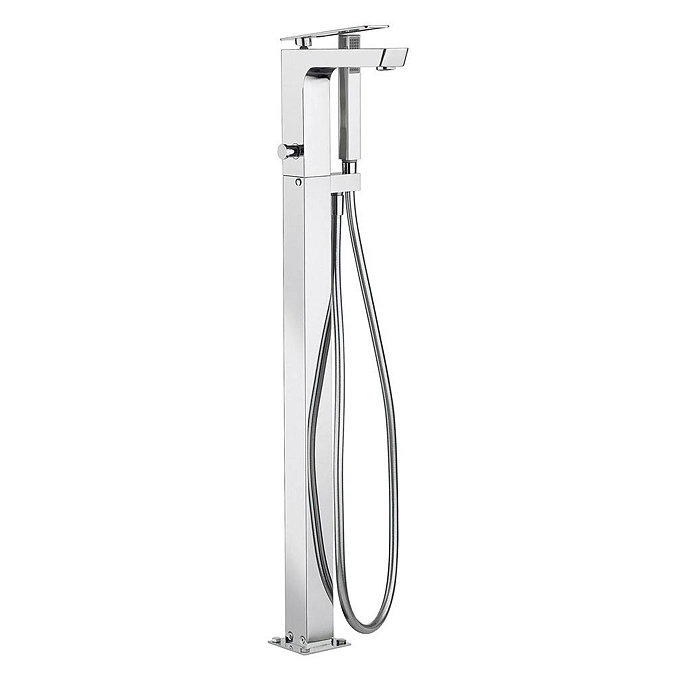 Crosswater KH Zero 3 Floor Mounted Freestanding Bath Shower Mixer - KH03_415FC Large Image