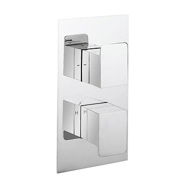 Crosswater KH Zero 3 Thermostatic Shower Valve with 2 Way Diverter - KH03_1500RC Profile Large Image