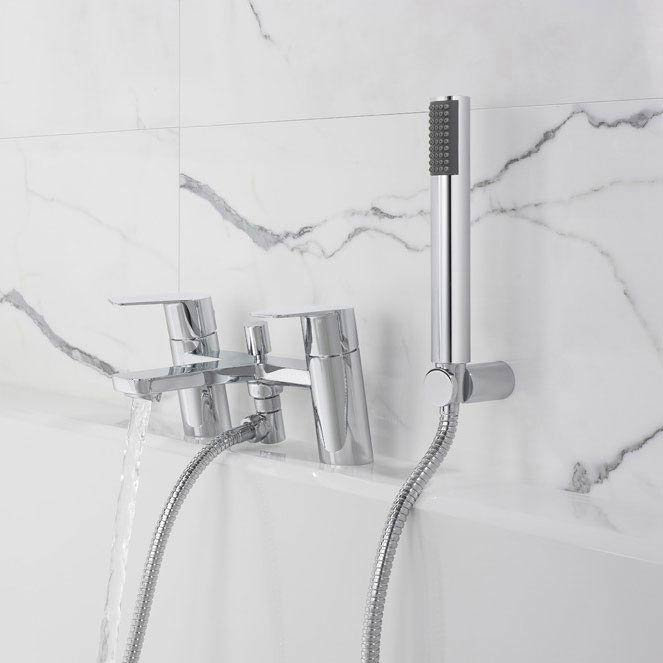 Crosswater KH Zero 6 Bath Shower Mixer with Kit - KH06_422DC Profile Large Image