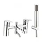 Crosswater KH Zero 6 Bath Shower Mixer with Kit - KH06_422DC Large Image