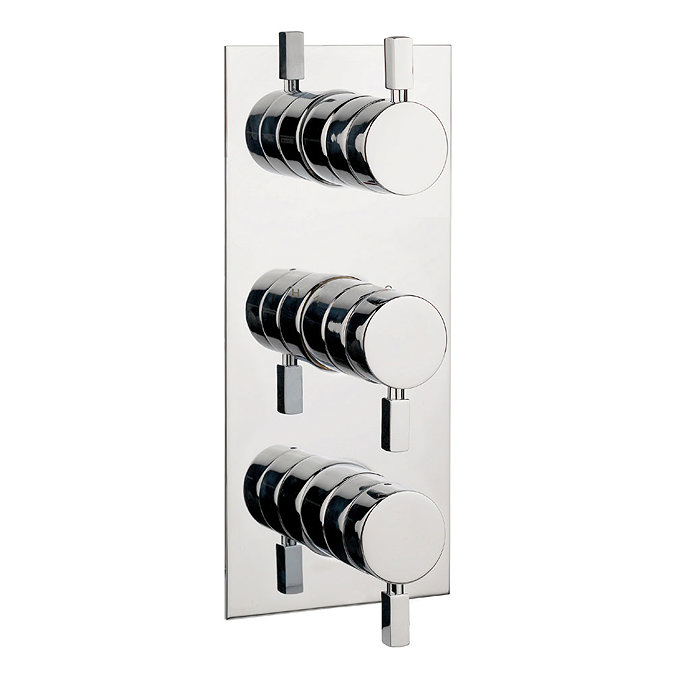Crosswater - Logic Thermostatic Shower Valve with 3 Way Diverter - LO3000RC Large Image