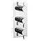 Crosswater - Logic Thermostatic Shower Valve with 3 Way Diverter - LO3000RC Large Image