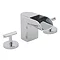 Crosswater - Love Me 3 Tap Hole Basin Mixer - LM135DNC Large Image
