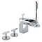 Crosswater - Love Me 4 Tap Hole Bath Shower Mixer - LM440DC Large Image