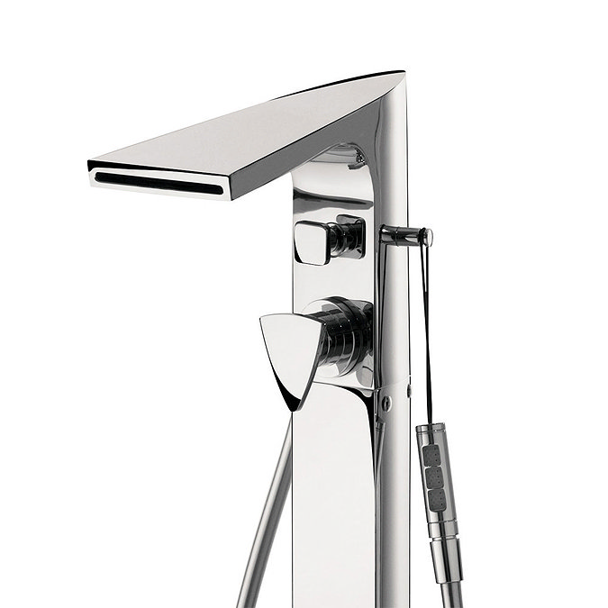 Crosswater - Magnum Floor Mounted Freestanding Bath Shower Mixer - MG415FC Profile Large Image