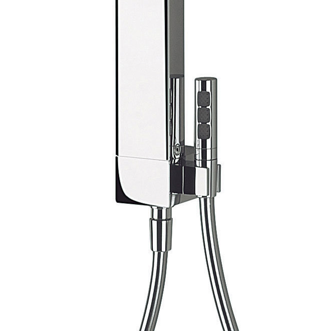 Crosswater - Magnum Wall Mounted Shower Column with Diverter and Handset - MG520WC Feature Large Image
