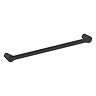 Crosswater Malu 600mm Wall Hung Frosted White Vanity Unit & Basin with Matt Black Handles
