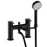 Crosswater Malu Bath Shower Mixer Tap with Handset - Matt Black