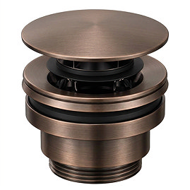 Crosswater Malu Click Clack Universal Basin Waste - Brushed Bronze