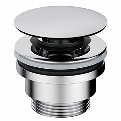 Crosswater Malu Click Clack Universal Basin Waste - Chrome