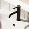 Crosswater Malu Slim Basin Mixer Tap - Matt Black