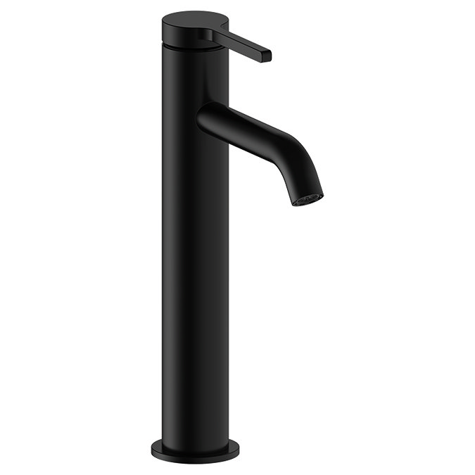 Crosswater Malu Tall Basin Mixer Tap - Matt Black