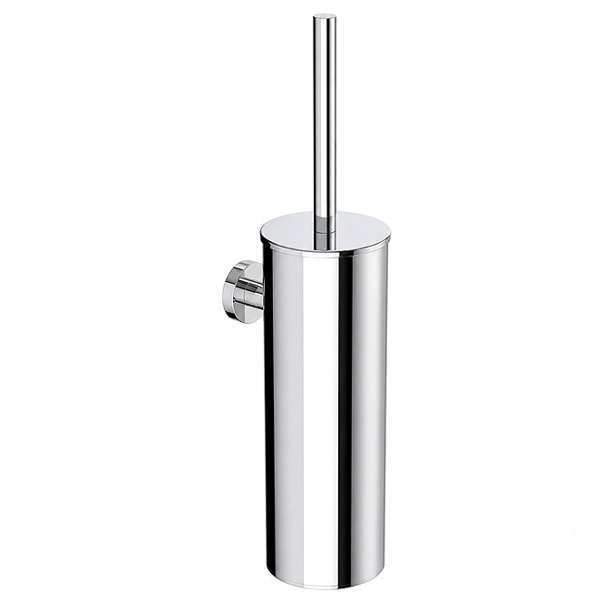 Crosswater Malu Wall Mounted Toilet Brush & Holder - Chrome