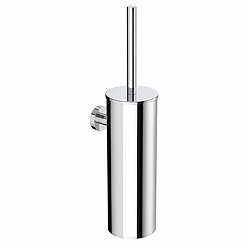 Crosswater Malu Wall Mounted Toilet Brush & Holder - Chrome