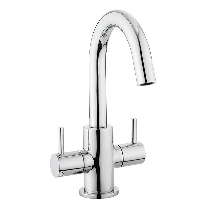 Crosswater - Mike Lever Monobloc Basin Mixer with Pop-up Waste - ML110DPC Large Image