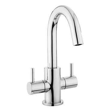 Crosswater - Mike Lever Monobloc Basin Mixer with Pop-up Waste - ML110DPC Profile Large Image