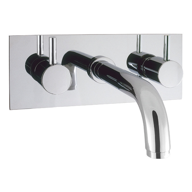 Crosswater - Mike Lever Wall Mounted 3 Hole Bath Filler - ML331WC Large Image