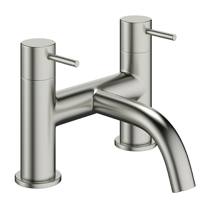 Crosswater - Mike Pro Bath Filler - Brushed Stainless Steel - PRO322DV Large Image