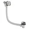 Crosswater - Mike Pro Bath Filler with Click Clack Waste - Brushed Stainless Steel - PRO0351V Large 