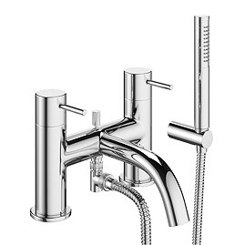 Crosswater - Mike Pro Bath Shower Mixer with Kit - Chrome - PRO422DC Large Image