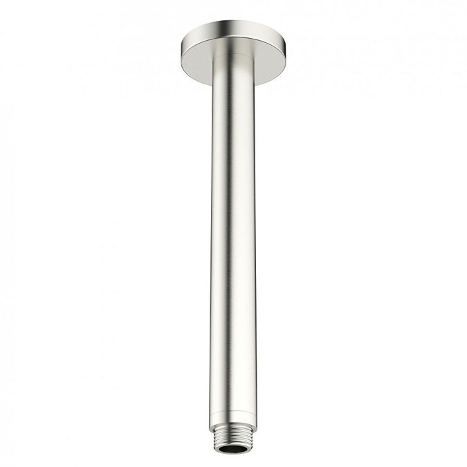 Crosswater - Mike Pro Ceiling Mounted Shower Arm - Brushed Stainless Steel - PRO689V Large Image