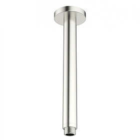 Crosswater - Mike Pro Ceiling Mounted Shower Arm - Brushed Stainless Steel - PRO689V Large Image