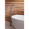 Crosswater - Mike Pro Floor Mounted Freestanding Bath Shower Mixer - Brushed Stainless Steel - PRO41