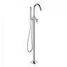 Crosswater - Mike Pro Floor Mounted Freestanding Bath Shower Mixer - Chrome - PRO416FC Large Image