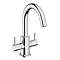 Crosswater - Mike Pro Monobloc Basin Mixer - Chrome - PRO116DNC Large Image