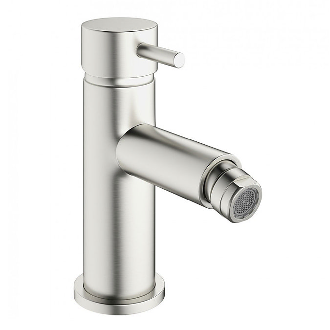 Crosswater - Mike Pro Monobloc Bidet Mixer - Brushed Stainless Steel - PRO210DPV Large Image