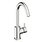 Crosswater - Mike Pro Side Lever Monobloc Basin Mixer - Brushed Stainless Steel - PRO111DNV Large Im