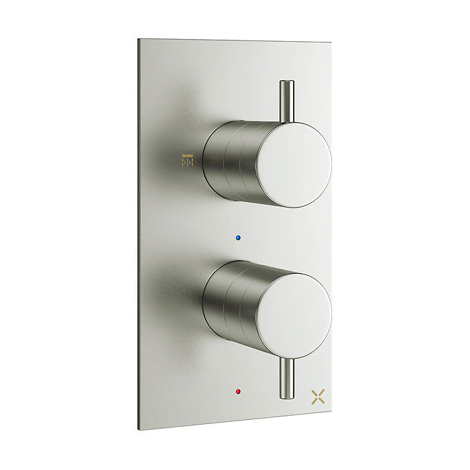 Crosswater - Mike Pro Thermostatic Shower Valve - Brushed Stainless Steel - PRO1510RV Large Image