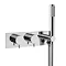 Crosswater - Mike Pro Thermostatic Shower Valve with Handset - Chrome - PRO1701RC Large Image
