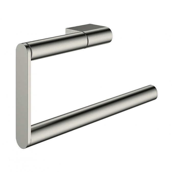 Crosswater - Mike Pro Towel Ring - Brushed Stainless Steel - PRO013V Large Image