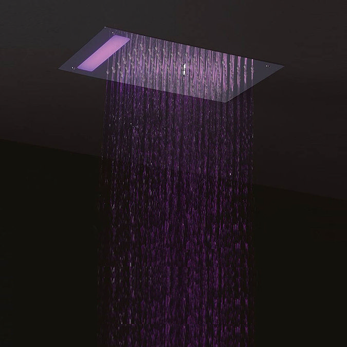 Crosswater Mini Revive LED Fixed Showerhead - FHX310C Large Image