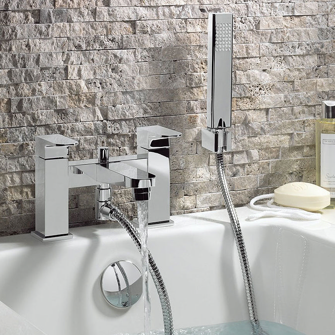 Crosswater Modest Basin + Bath Shower Mixer Tap Package  Feature Large Image