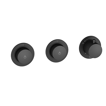 Crosswater Module MPRO Push 2 Outlet Concealed Shower Valve - Matt Black