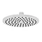 Crosswater MPRO 200mm Round Fixed Showerhead - Matt White - PRO200W+ Large Image