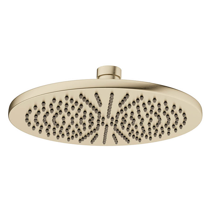 Crosswater MPRO 300mm Round Fixed Showerhead - Brushed Brass - PRO300F Large Image