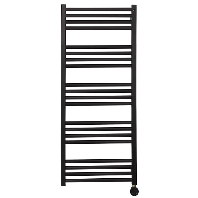 Crosswater MPRO 480 x 1140mm Electric Only Towel Rail - Matt Black - MP48X1140MBELEC  Feature Large 