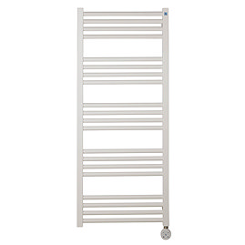 Crosswater MPRO 480 x 1140mm Electric Only Towel Rail - Matt White - MP48X1140MWELEC Large Image