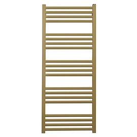 Crosswater MPRO 480 x 1140mm Heated Towel Rail - Brushed Brass Effect - MP48X1140F Large Image