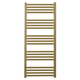 Crosswater MPRO 480 x 1140mm Heated Towel Rail - Brushed Brass Effect - MP48X1140F Large Image
