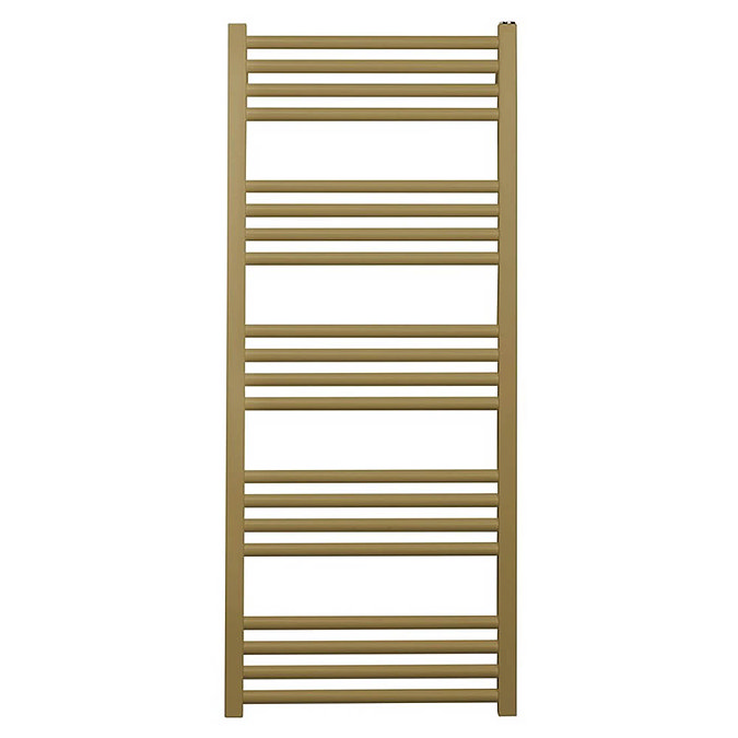 Crosswater MPRO 480 x 1140mm Heated Towel Rail - Brushed Brass Effect - MP48X1140F Large Image