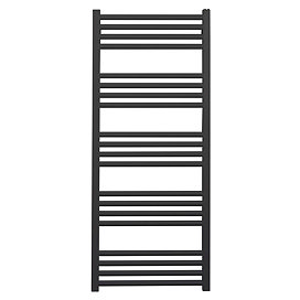 Crosswater MPRO 480 x 1140mm Heated Towel Rail - Matt Black - MP48X1140MB Large Image